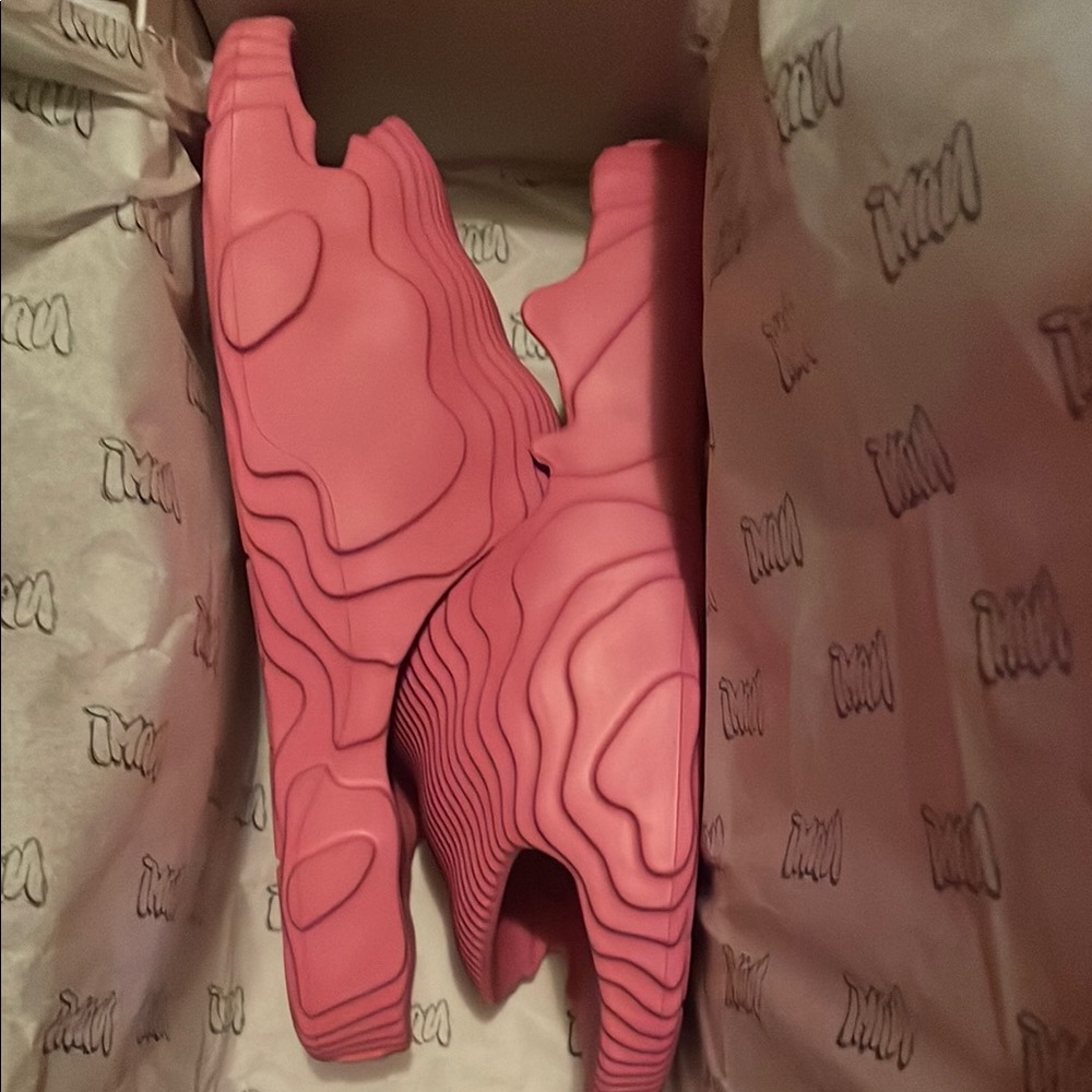 Chris Brown x John Dean Pink Auracles Nami Slides